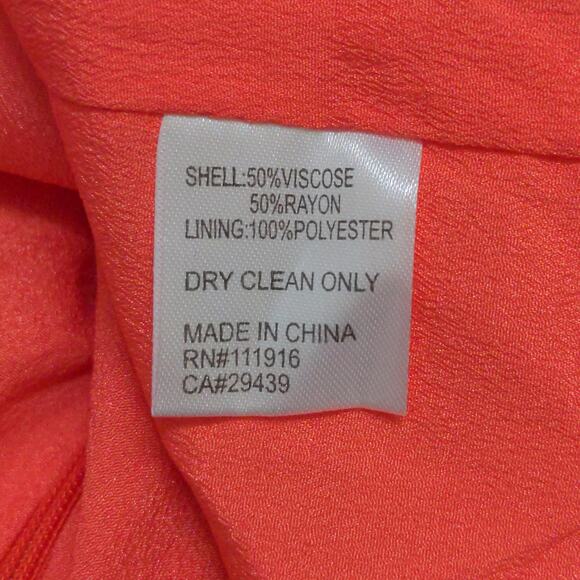 Yumi Kim Afternoon Tea Dress Gramercy Project Red Slit Adjustable Cross L New - Picture 10 of 14